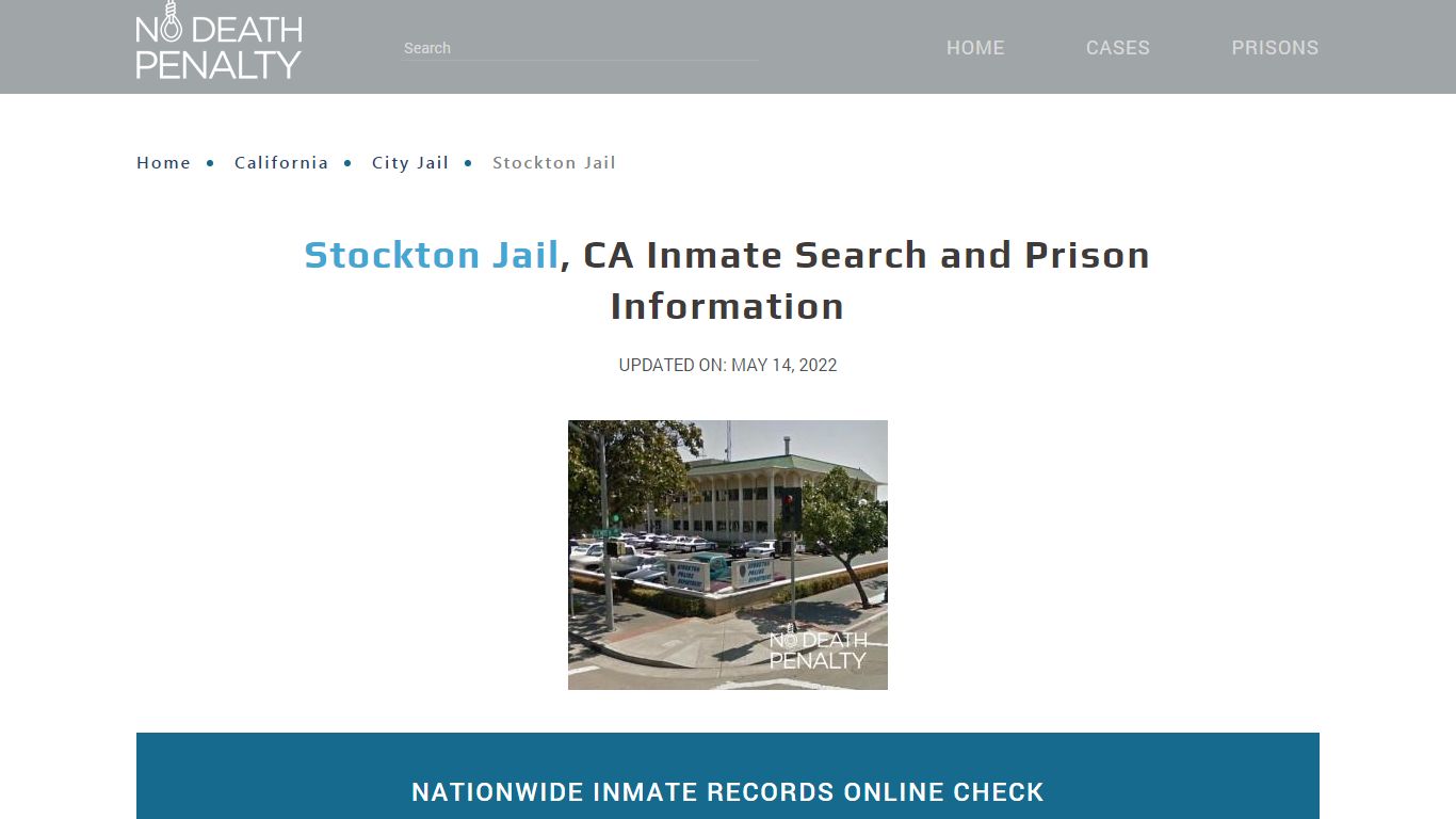 Stockton Jail, CA Inmate Search, Visitation, Phone no ...